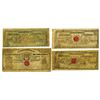 Image 1 : Banco Nacional De La Republica De Colombia, 1899-1900 Banknote Quartet.