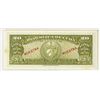 Image 3 : Banco Nacional de Cuba, 1960, Specimen Banknote