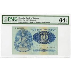 Bank of Estonia, 1937, Issued Banknote