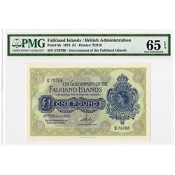 Government of the Falkland Islands (British Administration), 1974, Issued Note