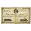 Image 1 : Assignat, Domaines Nationaux, 1791 "First" Issue.
