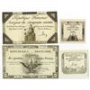 Image 1 : Republique Francaise, 1792 Assignat Quartet.