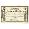 Image 1 : Republique Francaise, 1795 Franc Issue.