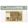 Image 1 : Banque de France, 1952, Issued Note