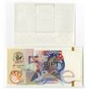 Image 2 : De La Rue 2001 IBNS Sample note and Brazil Souvenir Stamp Sheet.