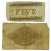 Image 2 : Early English Banknote Pair, ca. 1819-21.
