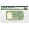 Image 1 : Reserve Bank of India, ND (1950), Issued Banknote