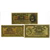 Image 1 : Republica de Nicaragua. National Bank of Nicaragua Banknote Trio.