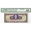 Image 1 : Banco Central de Nicaragua, 1962, Specimen Banknote.
