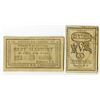 Image 1 : Bilet Skarbowy, 1794, 2nd Issue Banknote Pair "Malinowski" Reproductions.