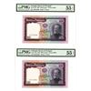 Image 1 : Banco de Portugal, 1961, Issued Sequential Banknote Pair.