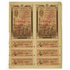 Image 1 : People's Committee of Finances of USSR, 1928, Uncut Specimen Bond Pair.
