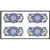 Image 2 : Union Bank of Scotland, 1924 Issue Archival Specimen, Uncut Sheet of 4.