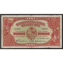 Government of Tonga, Treasury Note.
