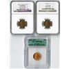 Image 1 : United States: San Francisco & Philadelphia Mints, Trio of Better Pennies,