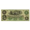 Image 1 : Tallahassee Rail Road Co., 18xx, ca.1850-60's Obsolete Banknote.