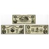 Image 1 : Citizens' Bank of Louisiana, ca.1860's "ABN"  Obsolete Banknote Trio.