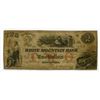 Image 1 : White Mountain Bank, 1860 Issued "Santa Claus" Obsolete Banknote.