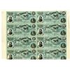 Image 1 : Eastman Business College, ND (ca.1860's) Uncut Sheet of 8 Different College Currency Notes.
