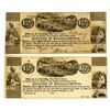 Image 1 : Borough of Hollidaysburg, 1843 Obsolete Scrip Note Pair.