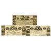 Image 1 : Chimney Rock Furnace, ND ca.1830-40's, Obsolete Scrip Note Trio.