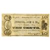 Image 1 : Johnston, Jack & Co., Bankers, November 1862 Obsolete Scrip Note Pair.