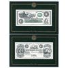 Image 3 : American Bank Note Company Premiere Obsolete Banknote Edition with 23 Obsolete Notes Partially Compl