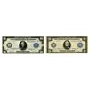 Image 1 : F.R.N., Series 1914, $10, Fr#906 and $20 Series 1914, Fr#979 Issue Banknote Pair.