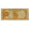 Image 2 : U.S. Gold Certificate, $100, Series of 1882, Small Red Seal, Fr#1210 Issued Banknote.