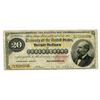 Image 2 : U.S. Gold Certificate, $20, Series of 1882, Small Red Seal, Fr#1178 Issued Banknote.