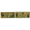 Image 1 : U.S. Legal Tender, 1862 Dated Banknote Pair.