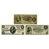 Image 1 : U.S. Silver Certificate Large Type Trio, Series 1886 and 1891 Issues.