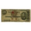Image 1 : U.S. Silver Certificate, $20, Series of 1880, Large Brown Seal, "Black Back", Fr#311 Issued Banknote