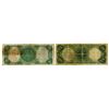 Image 2 : U.S. Legal Tender Banknote Pair, $20, Series of 1880, Fr#142 and 1907, $5, Fr#91.