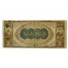 Image 2 : Athens National Bank, Pennsylvania, $5, 1882, 2nd Charter Brown Back, Ch#5202.