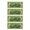 Image 5 : Federal Reserve Note, 1976, Trio of Bicentennial $2 Note Sheets of 4