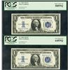 Image 1 : Silver Certificate, Series 1934, Issued Note Pair