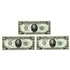 Image 1 : Federal Reserve Note, 1928, Sequential Trio