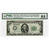 Image 1 : F.R.N., $100 1934, Minneapolis, Fr#2152-Idgs Dark Green, (IA Block) Issue Banknote.