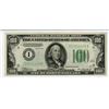 Image 2 : F.R.N., $100 1934, Minneapolis, Fr#2152-Idgs Dark Green, (IA Block) Issue Banknote.