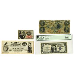 United States, Assortment of 5 Notes