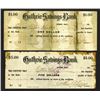 Image 1 : Guthrie Saving Bank, Oklahoma. 1907 Panic Scrip.