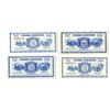 Image 1 : USDA Food Coupons. Quartet of $2 Issues including a Rare Specimen.