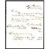 Image 1 : Francis E. Spinner  1855 Handwritten and Signed Letter from Mohawk Valley Bank.