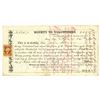 Image 1 : Bounty to Volunteers, April 24th, 1865 Issued and Endorsed.