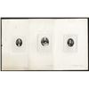 Image 1 : Portraits of three Gentlemen, including Don Leon Sola Proof Portraits. All engraved and signed by G.