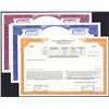 Image 1 : Nasdaq Stock Market, Inc., Specimen Stocks Lot of 3.
