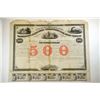 Image 1 : Washington , Alexandria and Georgetown Railroad Co. 1863 Unique Specimen Bond.