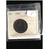 Image 1 : 1899 CANADA LARGE CENT.ICCS EF-45..