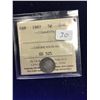 Image 1 : 1887 CANADA 5 CENTS ICCS GRADED G-6
